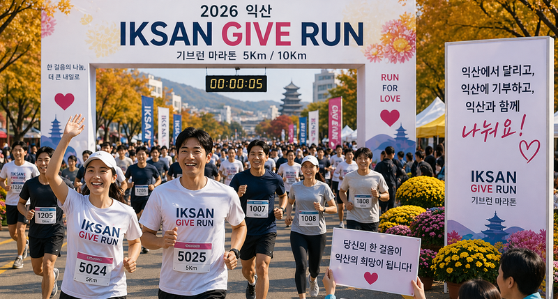 2026 익산 기부런 - 전북 마라톤 대회